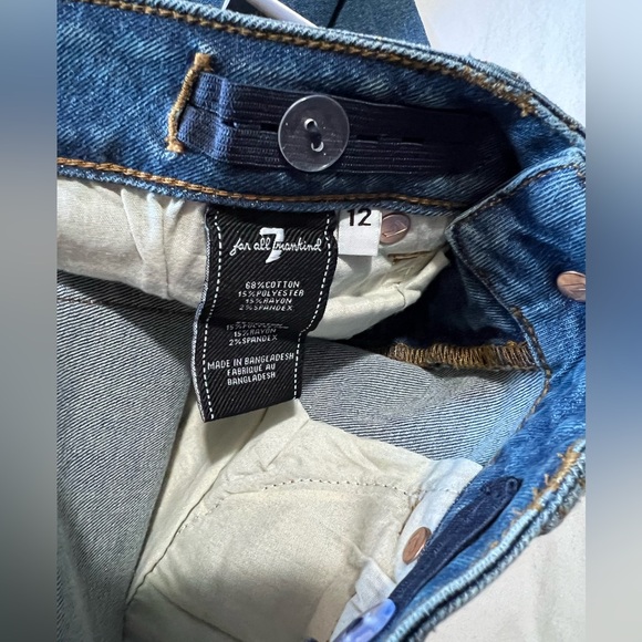 7 For All Mankind Stretch Denim Jeans NWT - Picture 7 of 7
